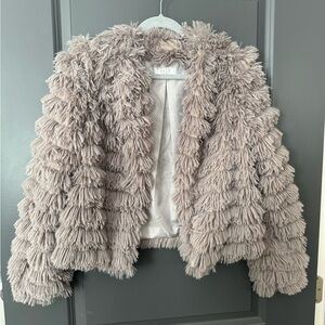 SAGE Faux Fur Jacket
